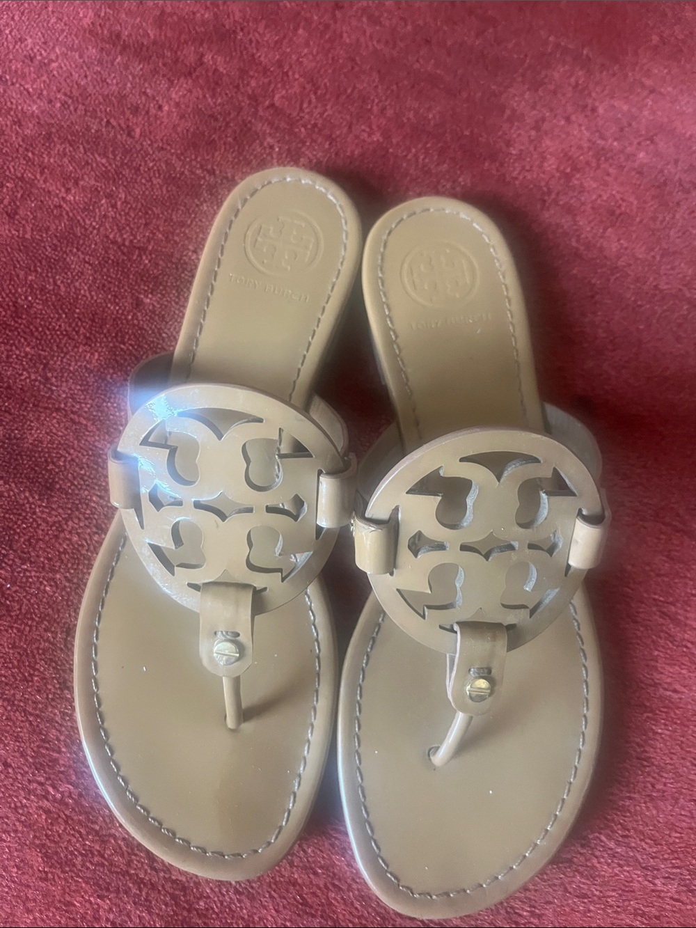 Tory Burch Miller Flip Flop Sandals - Picture 3 of 10